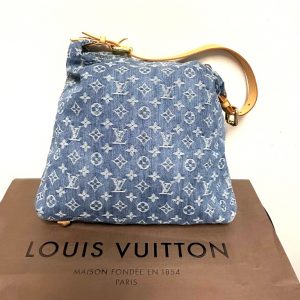 Louis Vuitton, Bags, Rarelouis Vuitton Baggy Gm Denim