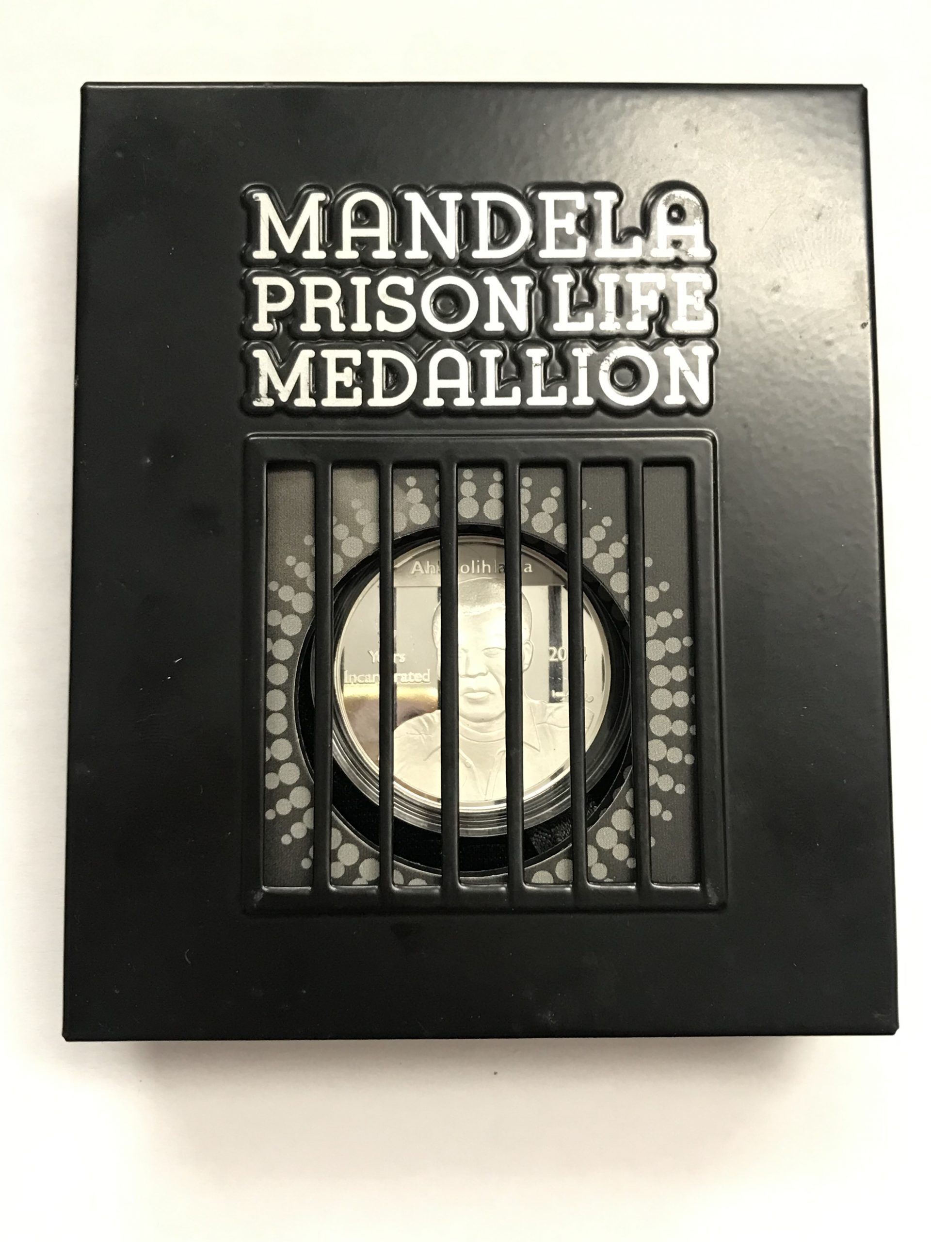 House Of Mandela Royal African Mint 1oz Silver Mandela Prison Life Medallion Collector S World