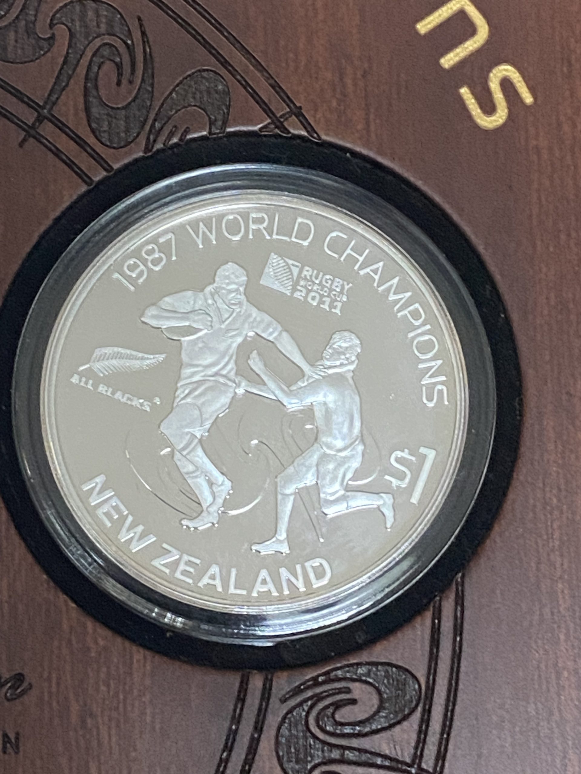 2011 Rugby World Cup Champions Silver Proof Coin Set | Collector's World